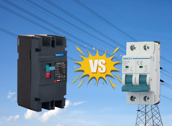 MCB vs MCCB: Unterschiede, Nennwerte und Auswahl von Leistungsschaltern