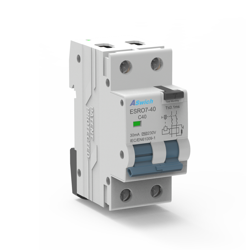 ESRO7-40 Fehlerstromschutzschalter mit Überstromschutz