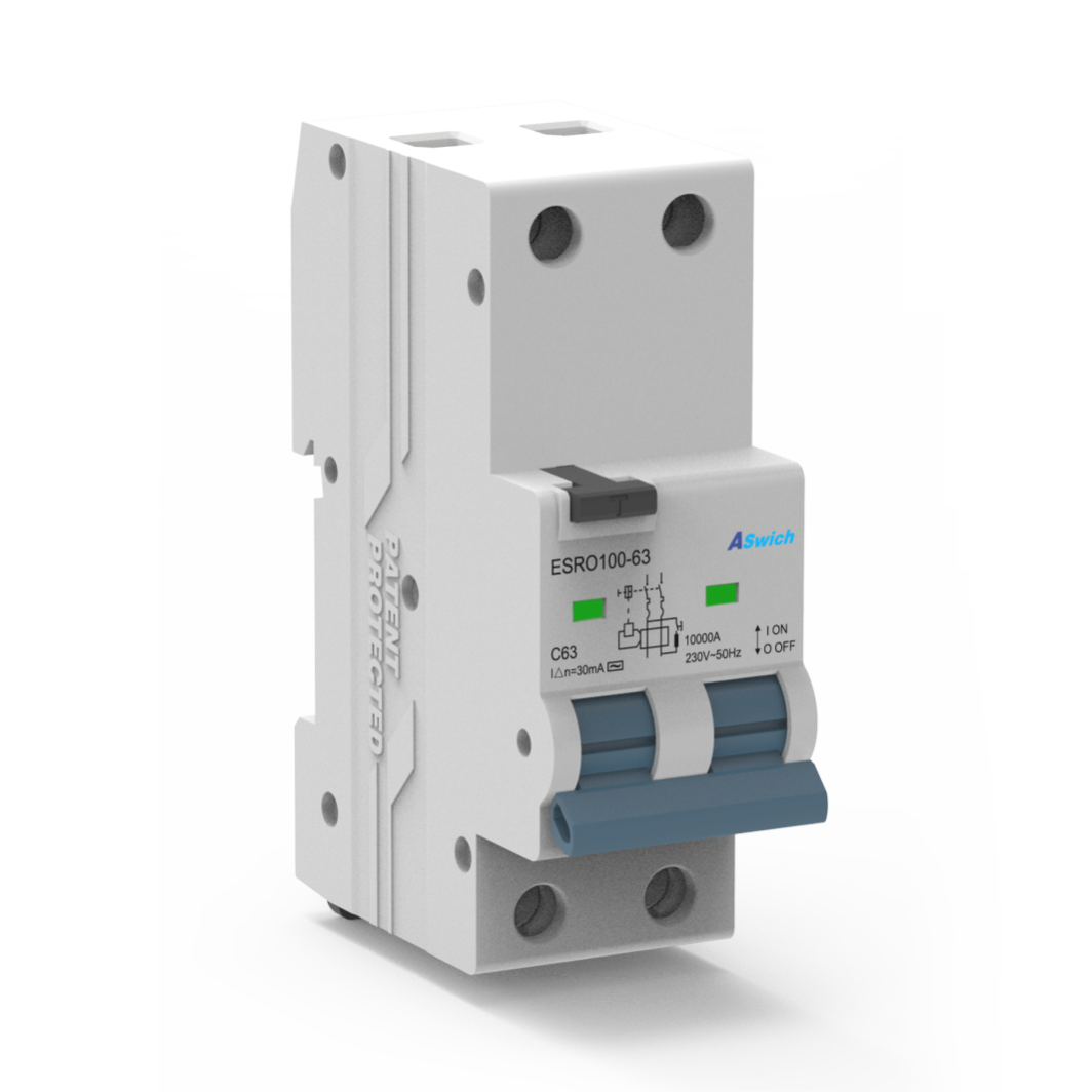 ESR100-63 Fehlerstromschutzschalter mit Überstromschutz